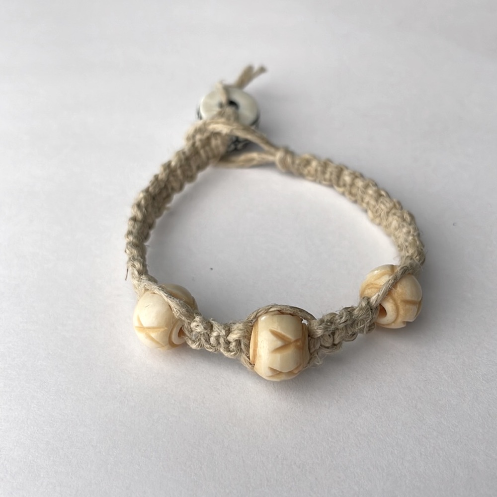 Hemp Beaded Bracelet